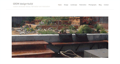 Desktop Screenshot of growdesignbuild.com